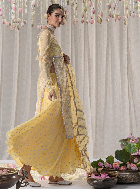 Sajda Anarkali with Sajda Skirt